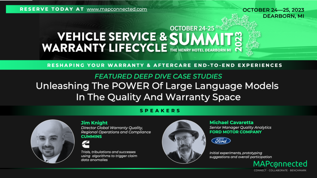 Unleashing The POWER Of Large Language Models In The Quality And Warranty Space