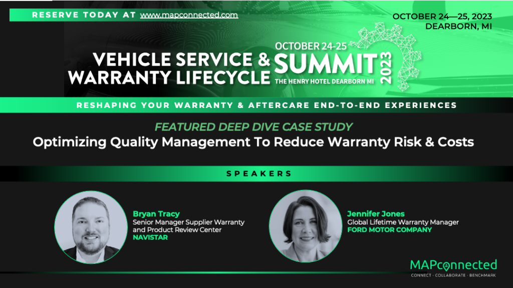 Optimizing Quality Management To Reduce Warranty Risk & Costs